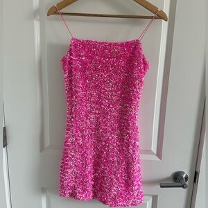 Sequin Mini Dress
